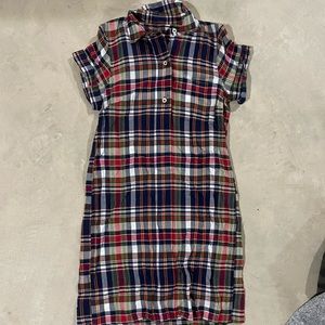 JCrew Plaid Dress